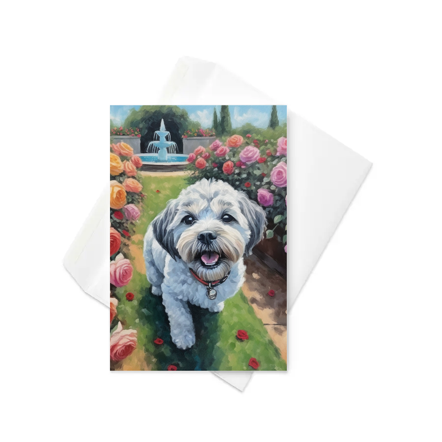 PugMug Custom Lily Greeting Card