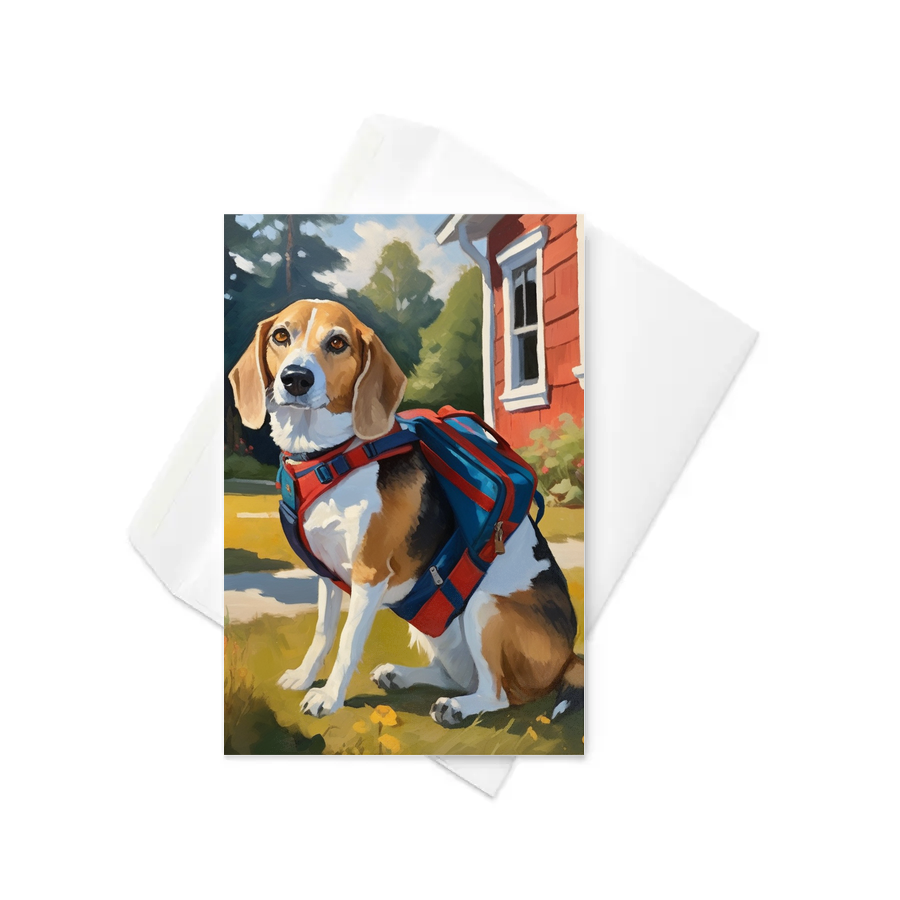 PugMug Custom Munchkin Greeting Card