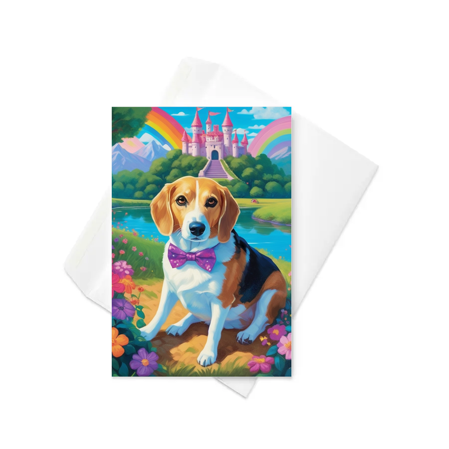 PugMug Custom Munchkin Greeting Card