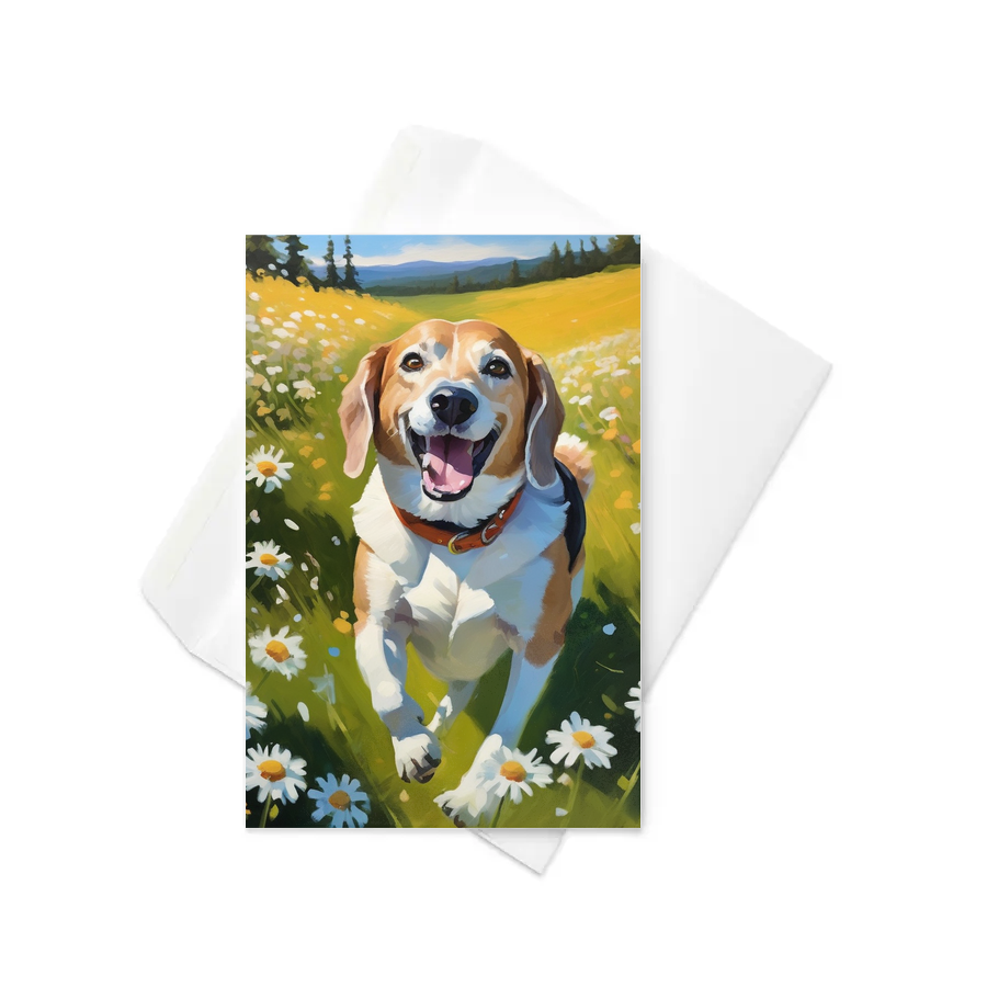 PugMug Custom Munchkin Greeting Card