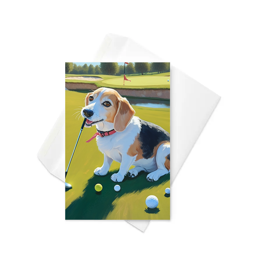 PugMug Custom Munchkin Greeting Card