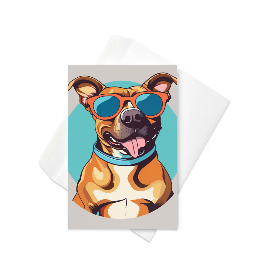 PugMug Custom Tony Hawk Greeting Card