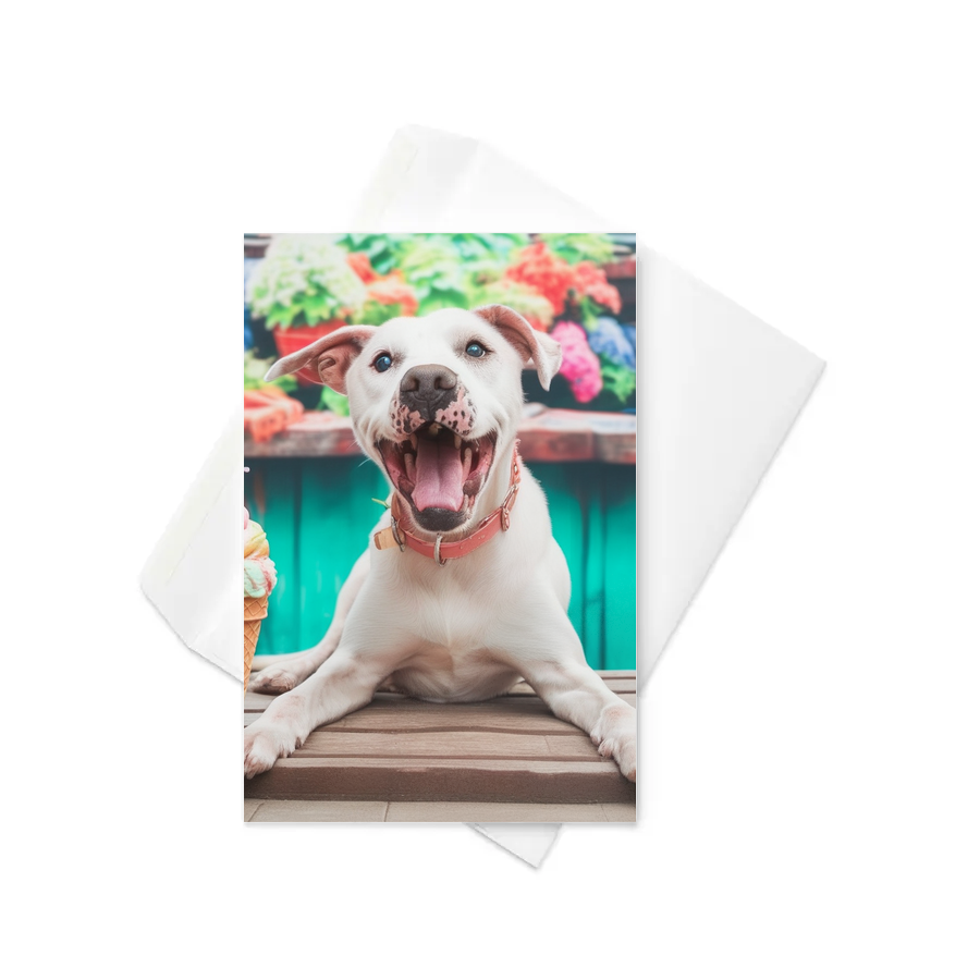 PugMug Custom Melody Greeting Card