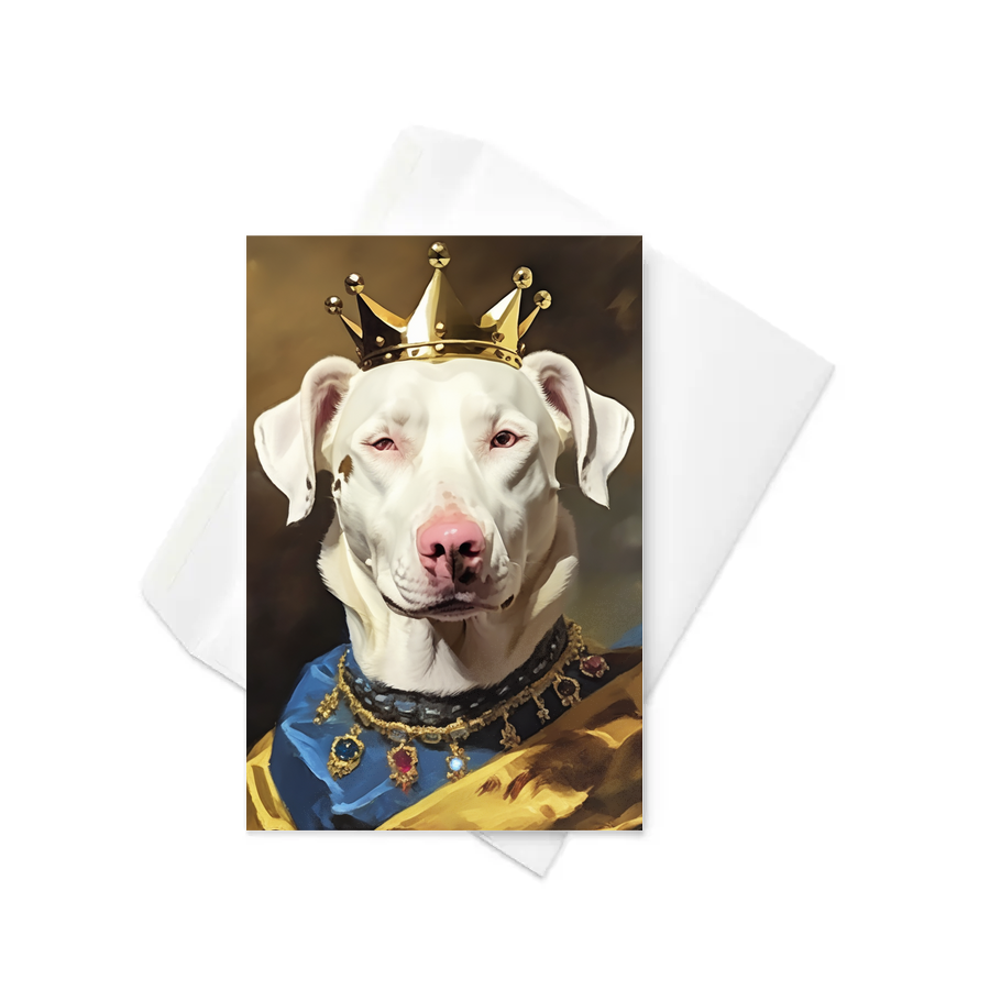 PugMug Custom Penny Greeting Card