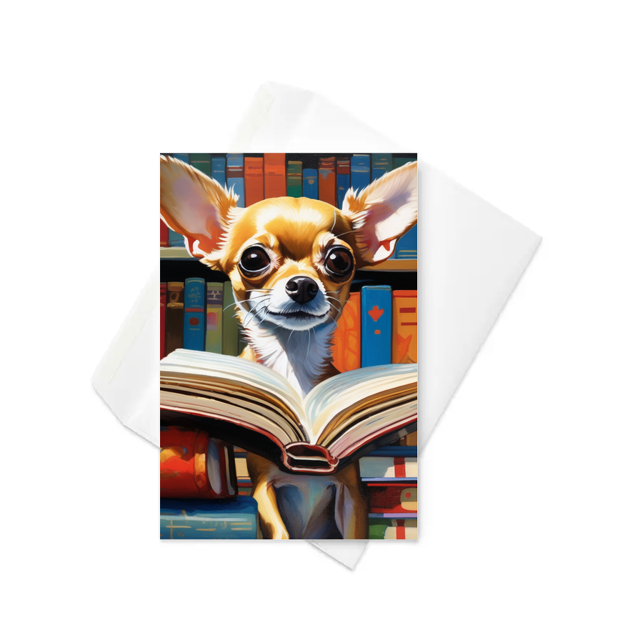 PugMug Custom Chihuahua Greeting Card
