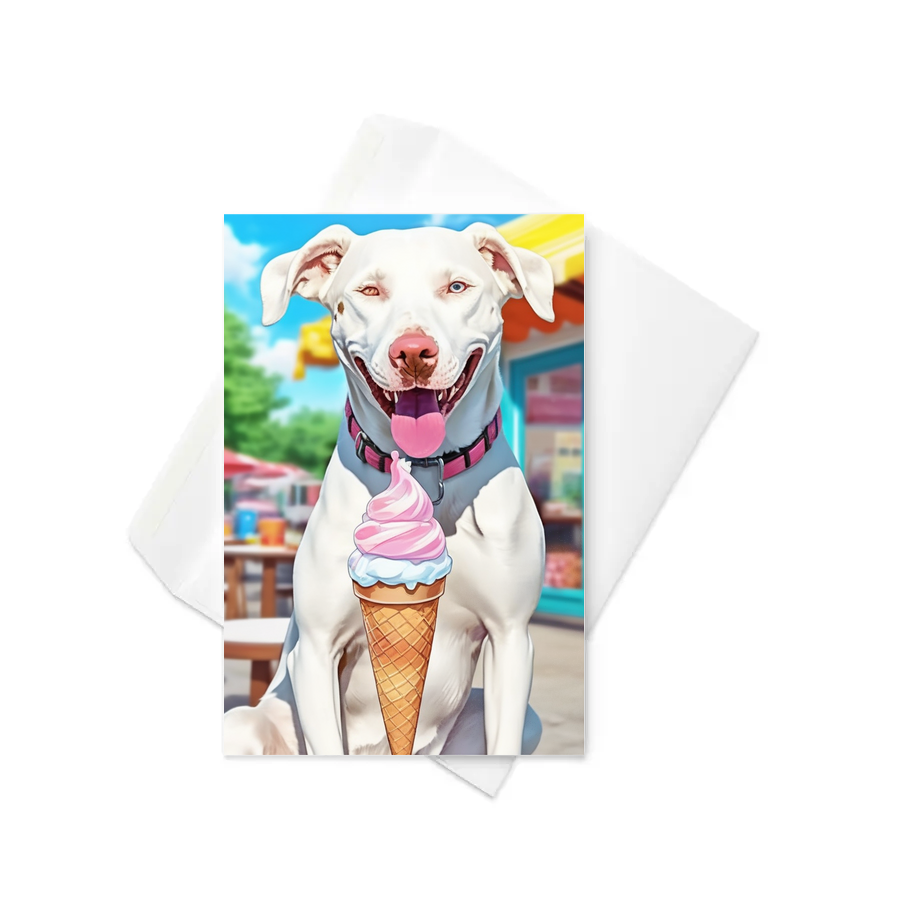 PugMug Custom Penny Greeting Card