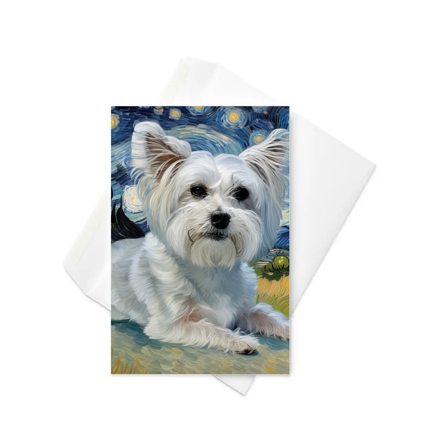 PugMug Custom Leo Greeting Card