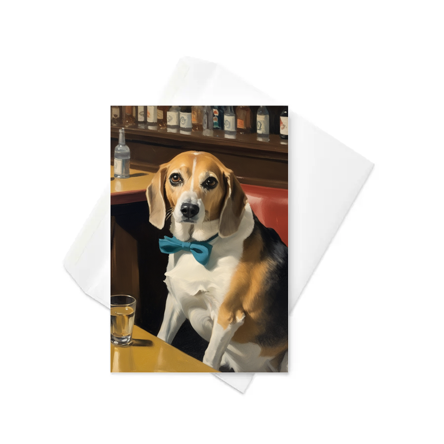 PugMug Custom Munchkin Greeting Card