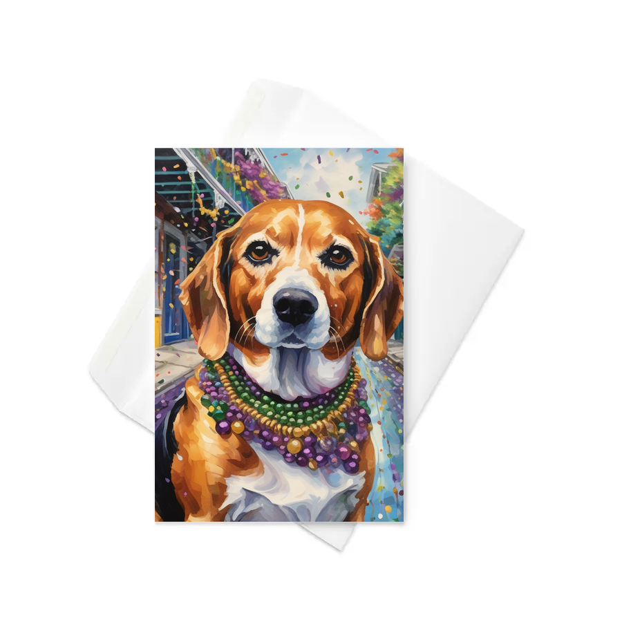 PugMug Custom Munchkin Greeting Card