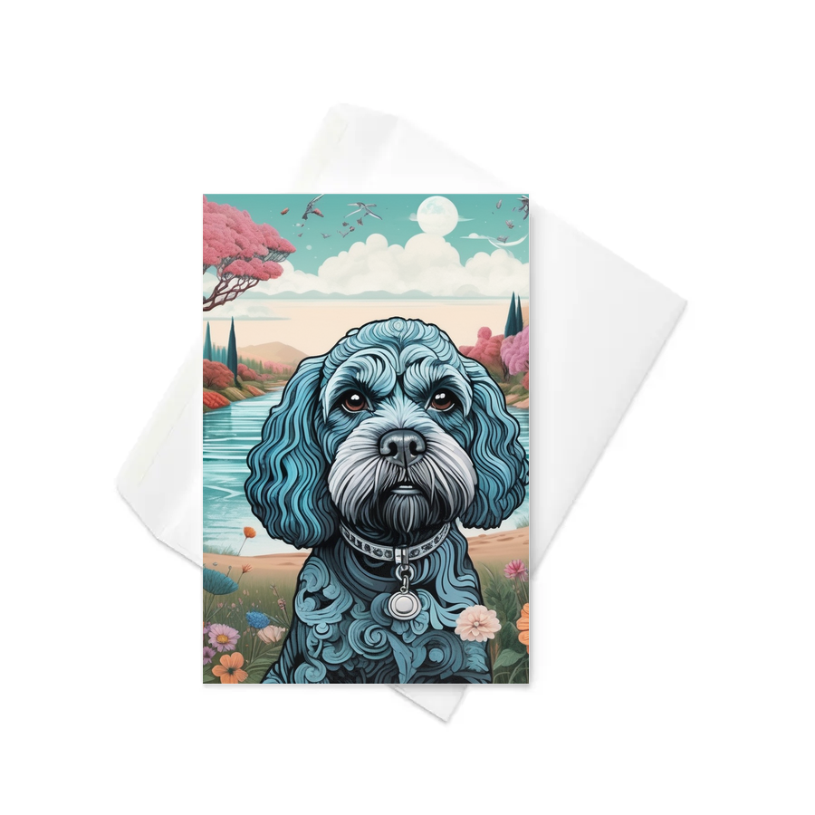 PugMug Custom Lily Greeting Card