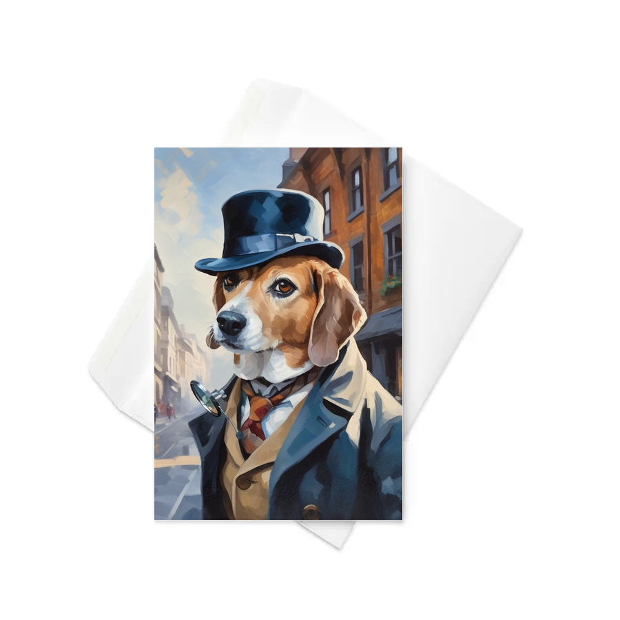 PugMug Custom Munchkin Greeting Card