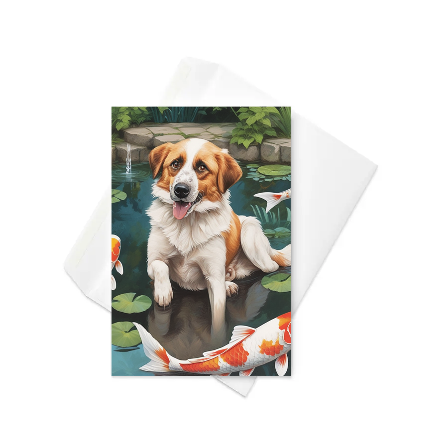PugMug Custom Hazim Greeting Card