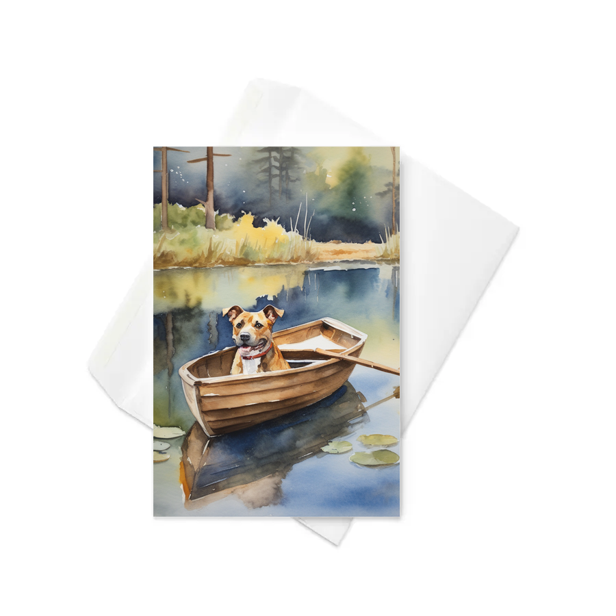 PugMug Custom Tony Hawk Greeting Card