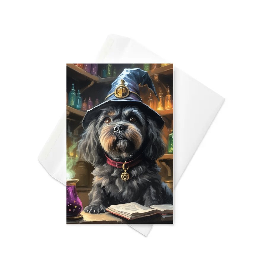 PugMug Custom Lily Greeting Card