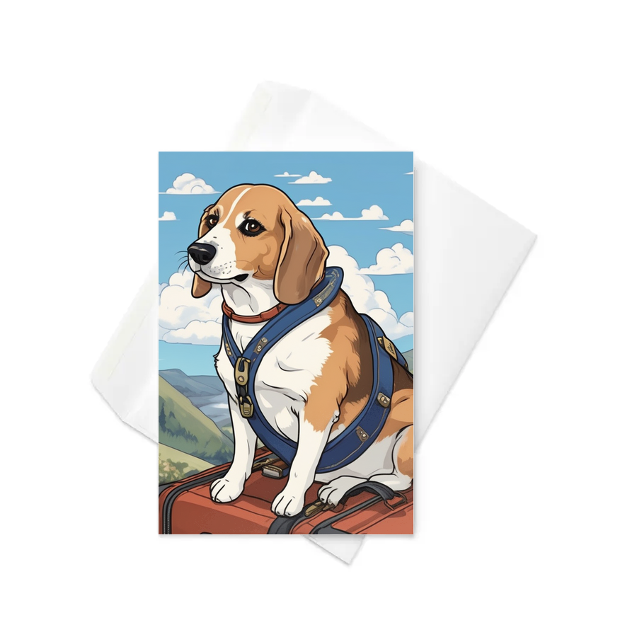 PugMug Custom Munchkin Greeting Card