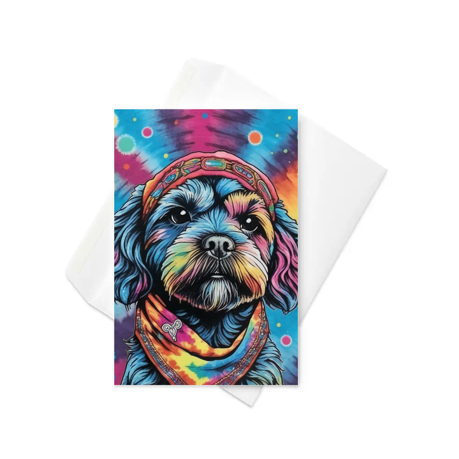 PugMug Custom Lily Greeting Card