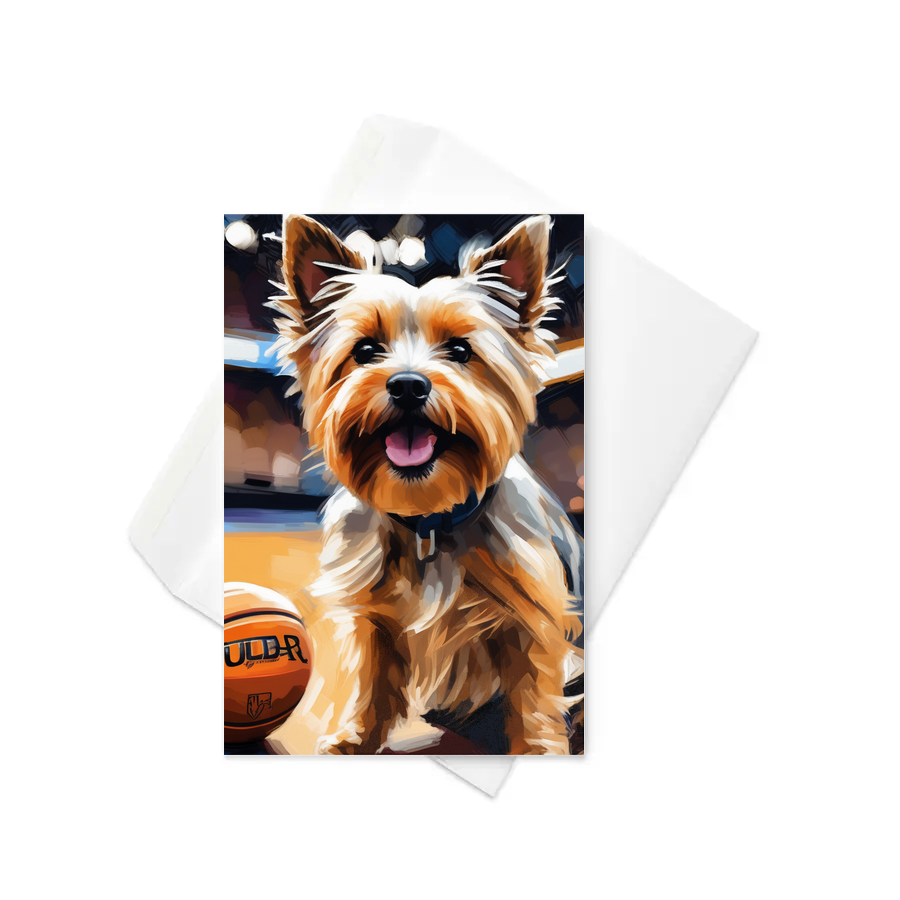 PugMug Custom Cairn Terrier Greeting Card