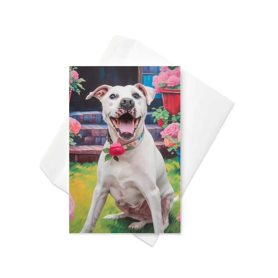 PugMug Custom Melody Greeting Card