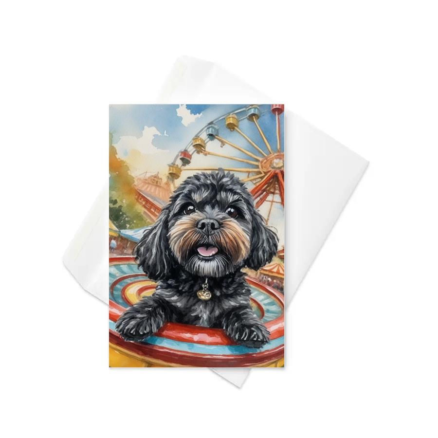 PugMug Custom Lily Greeting Card