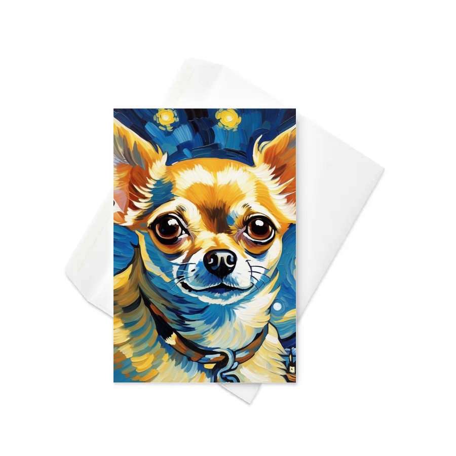 PugMug Custom Chihuahua Greeting Card