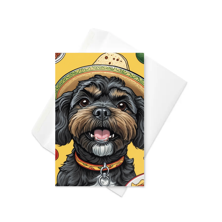 PugMug Custom Lily Greeting Card