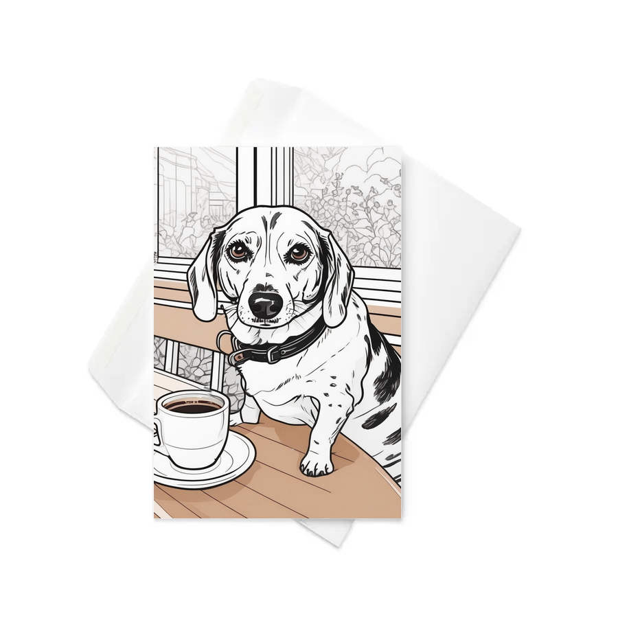PugMug Custom Munchkin Greeting Card