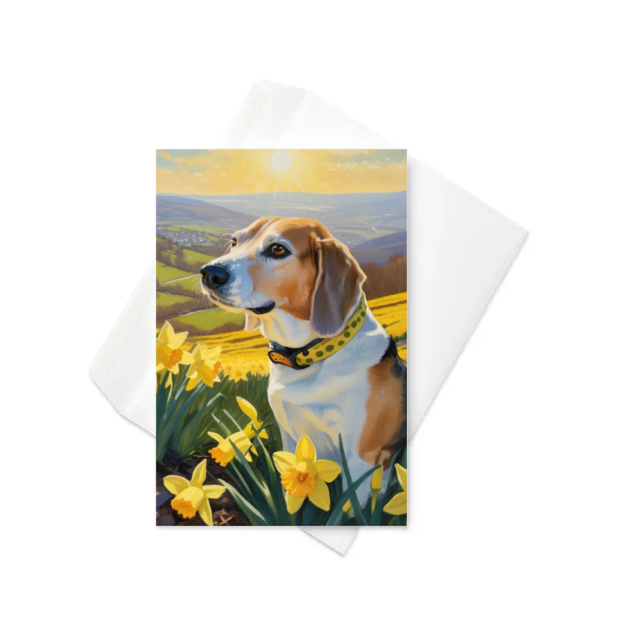 PugMug Custom Munchkin Greeting Card