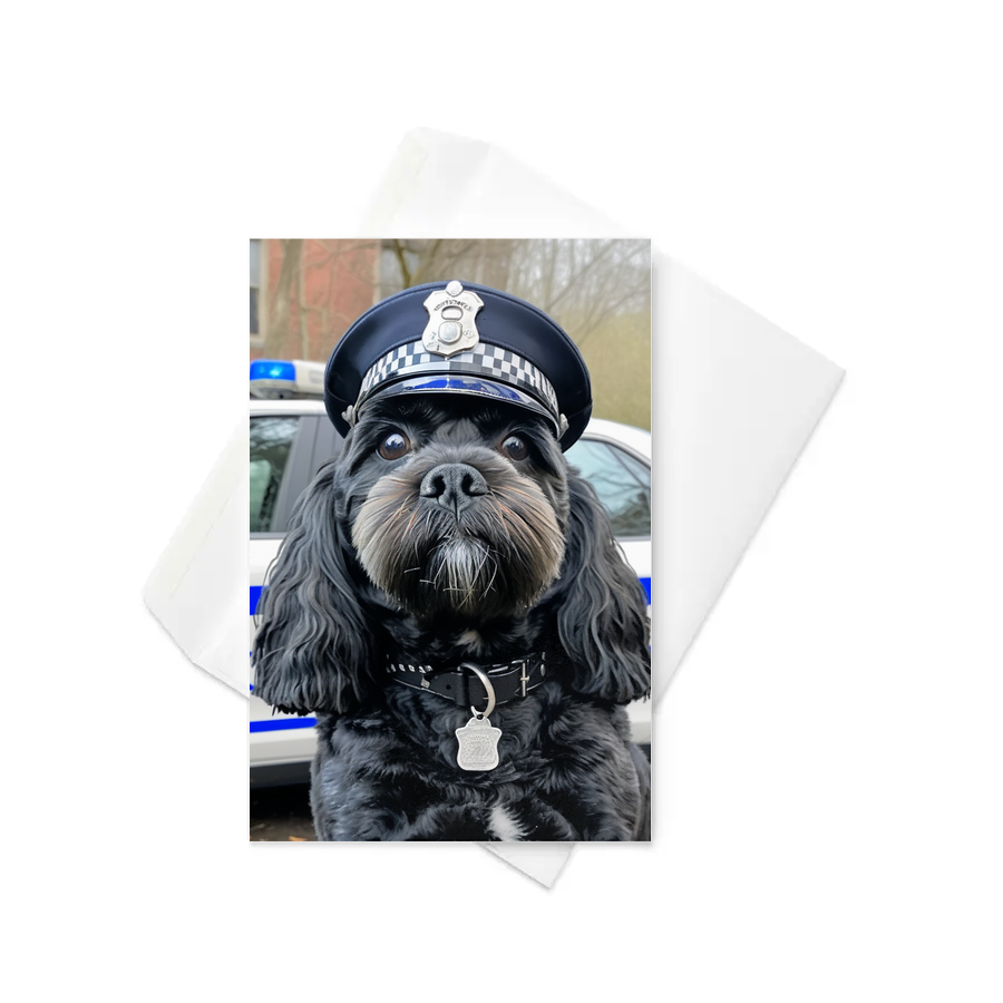 PugMug Custom Lily Greeting Card