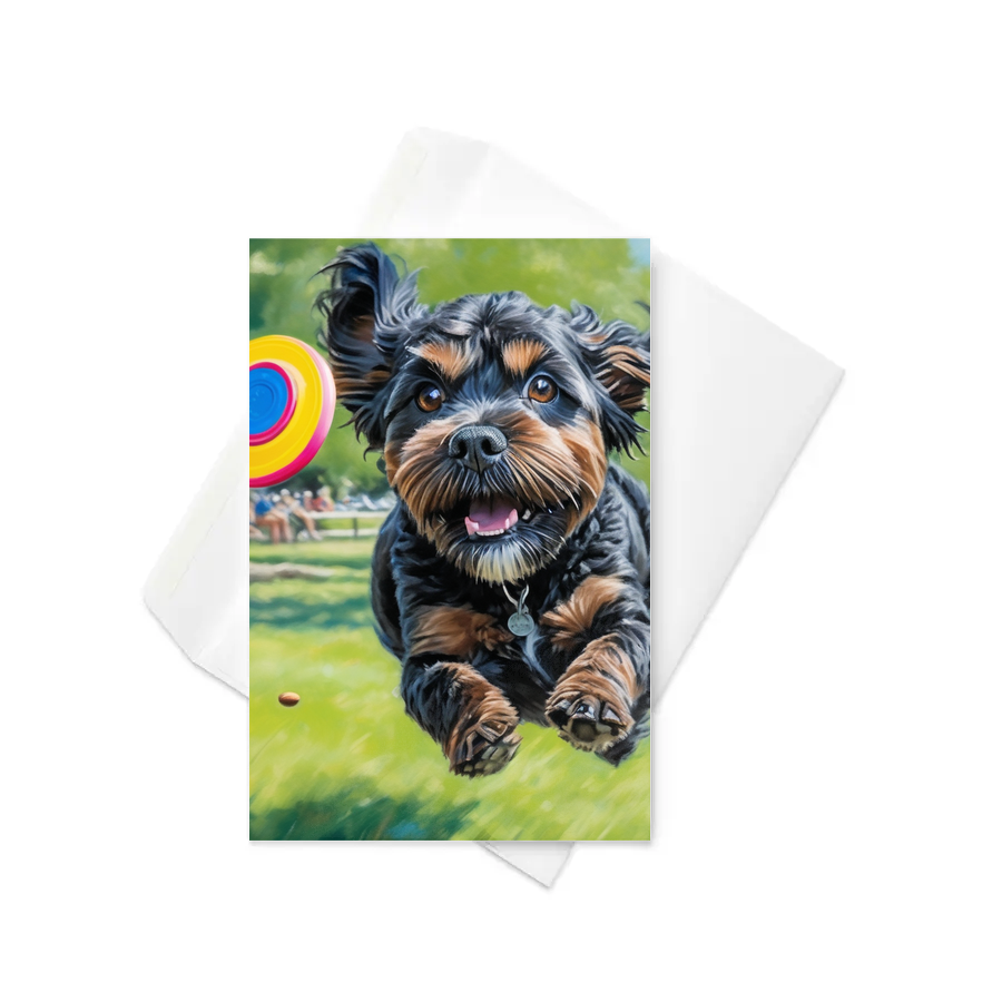 PugMug Custom Lily Greeting Card