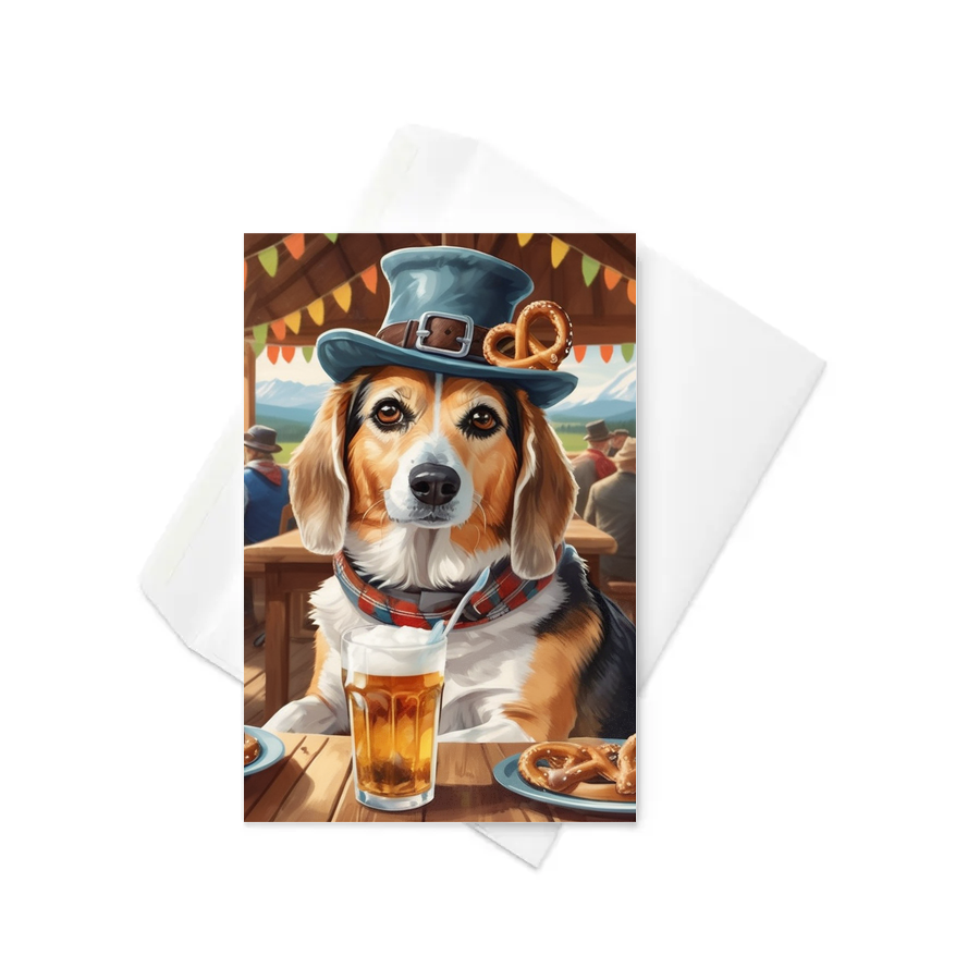 PugMug Custom Munchkin Greeting Card