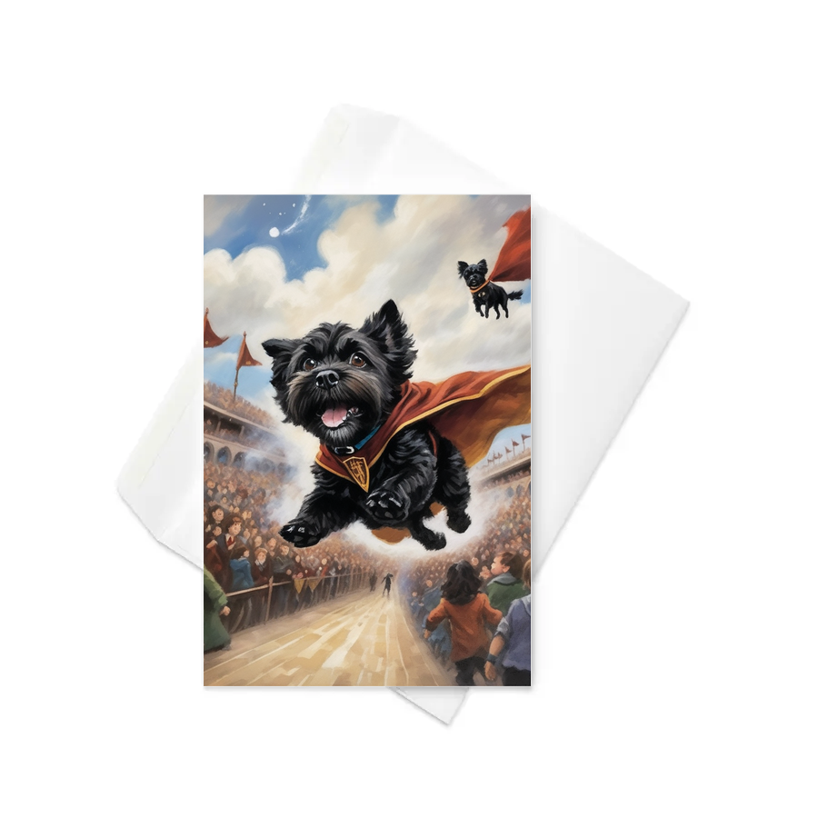PugMug Custom Lily Greeting Card