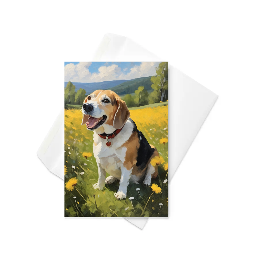 PugMug Custom Munchkin Greeting Card