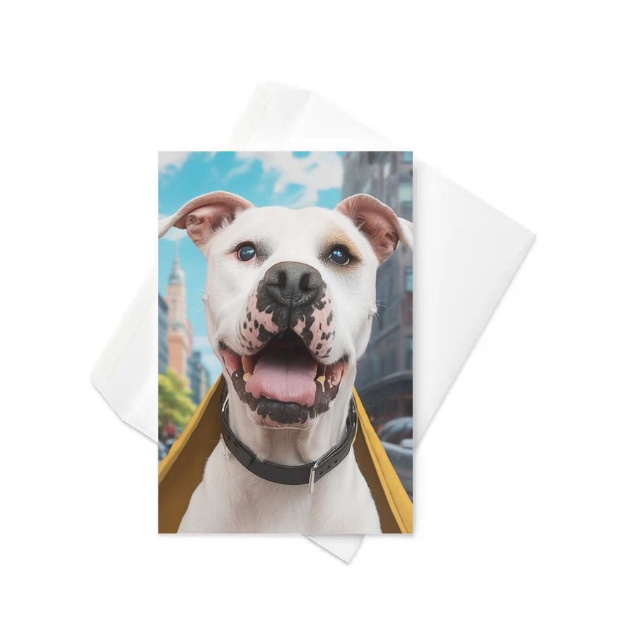 PugMug Custom Melody Greeting Card