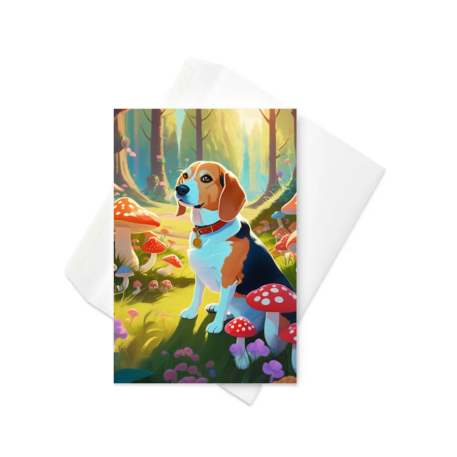 PugMug Custom Munchkin Greeting Card
