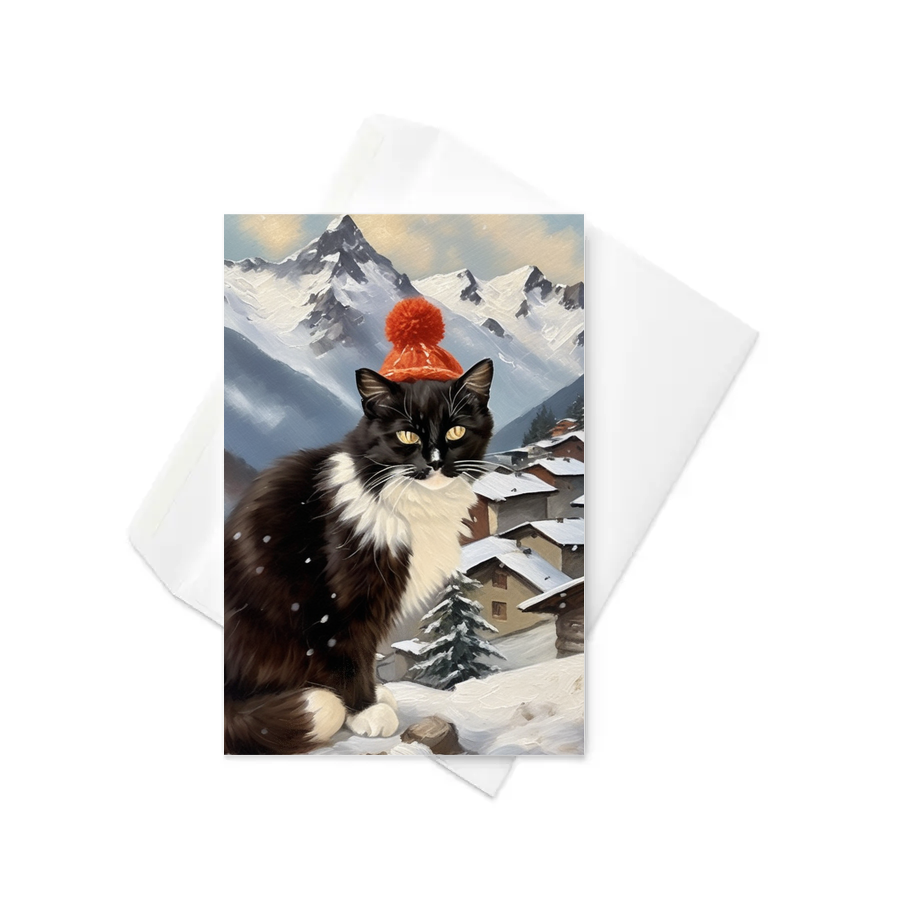 PugMug Custom Peerie Greeting Card