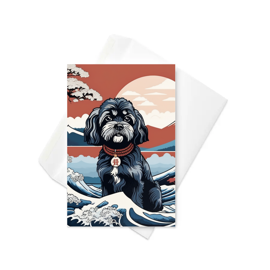 PugMug Custom Lily Greeting Card