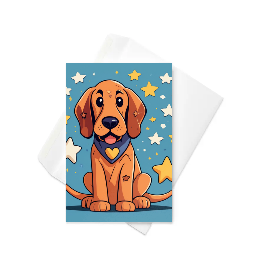 PugMug Custom Pet Greeting Card