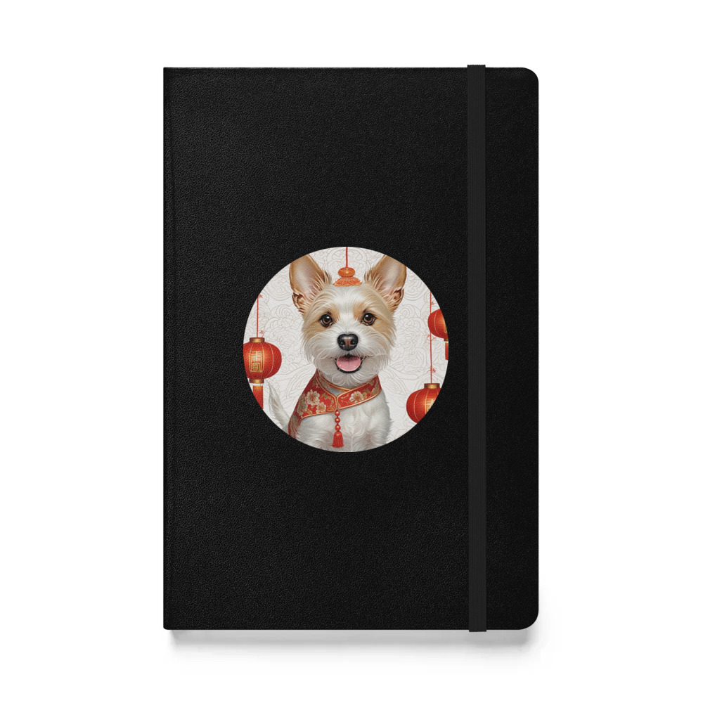 PugMug Custom Luna Hardcover Bound Notebook