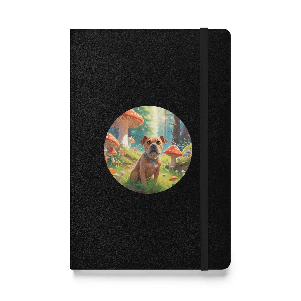 PugMug Custom Halina Hardcover Bound Notebook