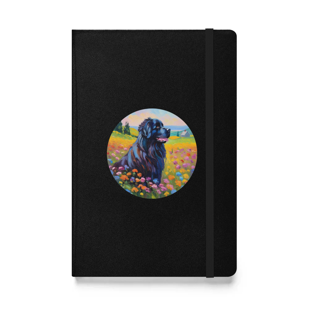 PugMug Custom Newfoundland Hardcover Bound Notebook