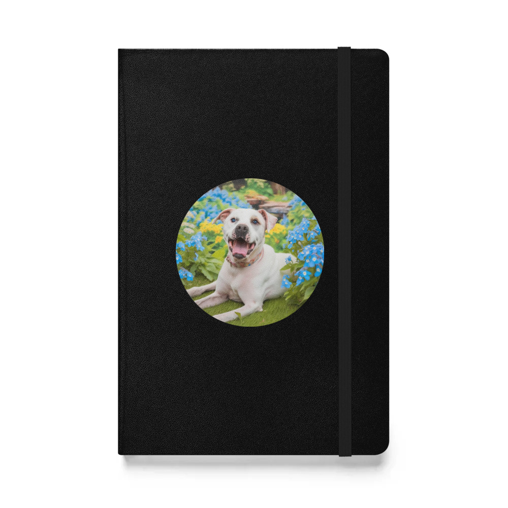 PugMug Custom Melody Hardcover Bound Notebook