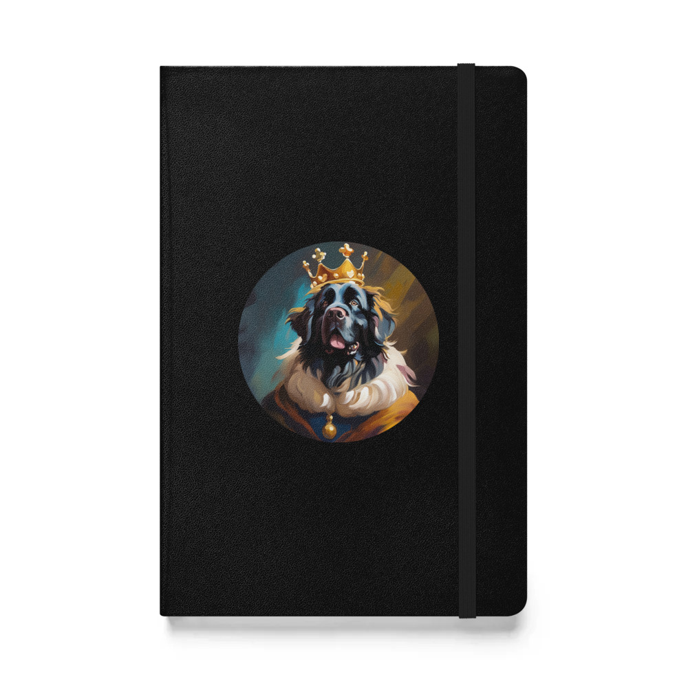 PugMug Custom Newfoundland Hardcover Bound Notebook