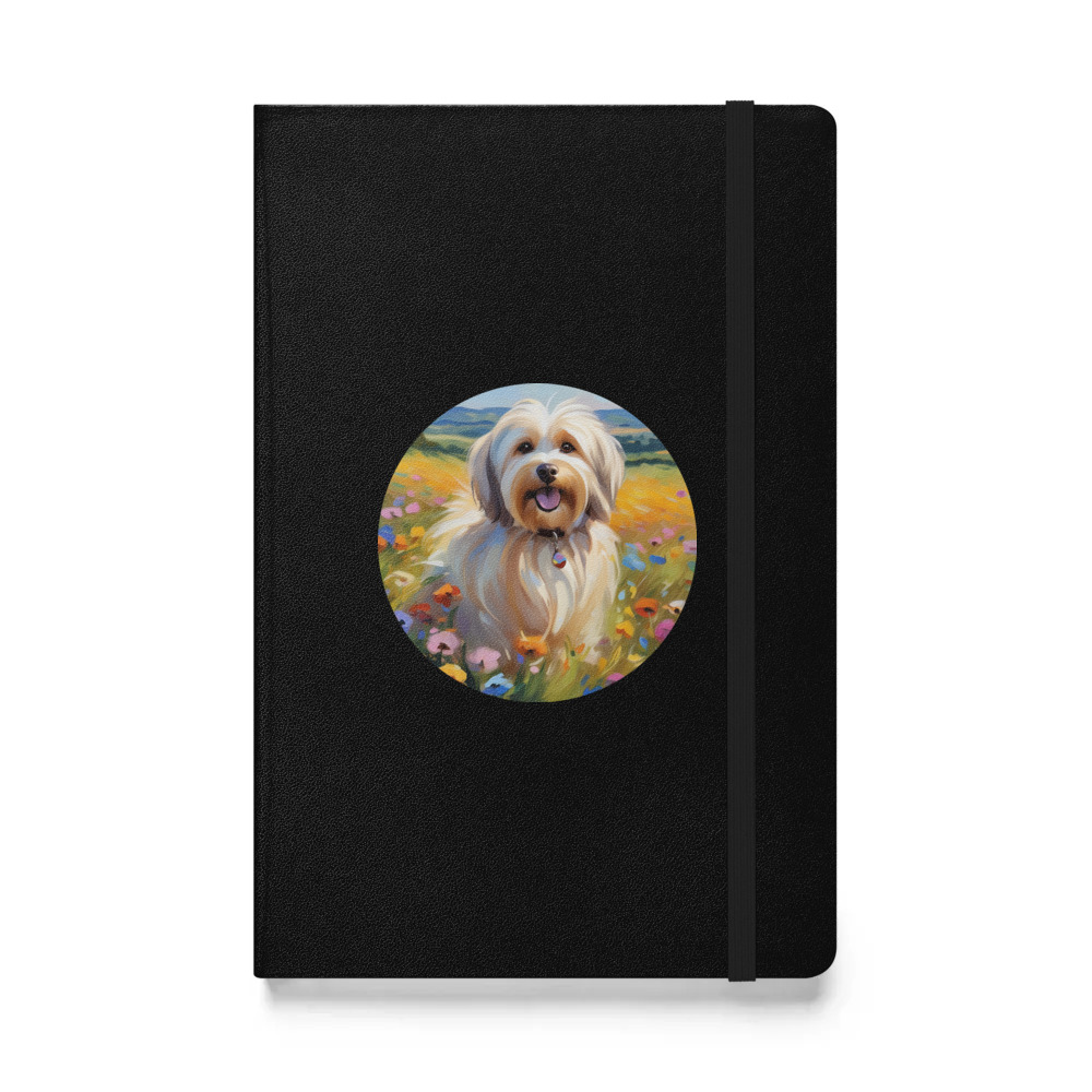 PugMug Custom Tan Havanese Dog Hardcover Bound Notebook