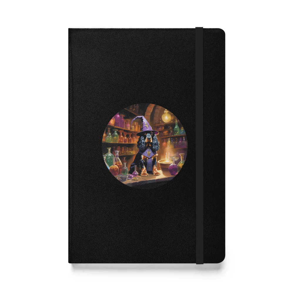 PugMug Custom English Cocker Spaniel Hardcover Bound Notebook