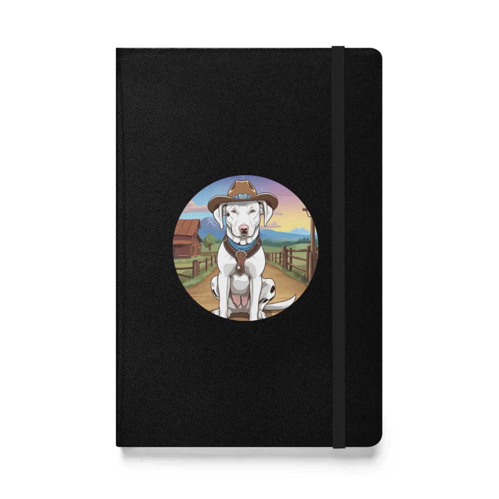 PugMug Custom Penny Hardcover Bound Notebook
