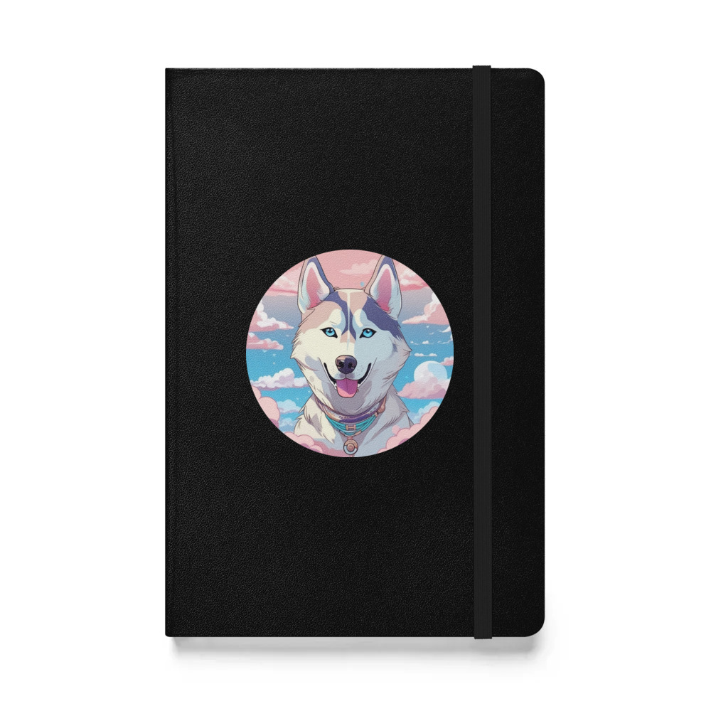 PugMug Custom Siberian Husky Hardcover Bound Notebook