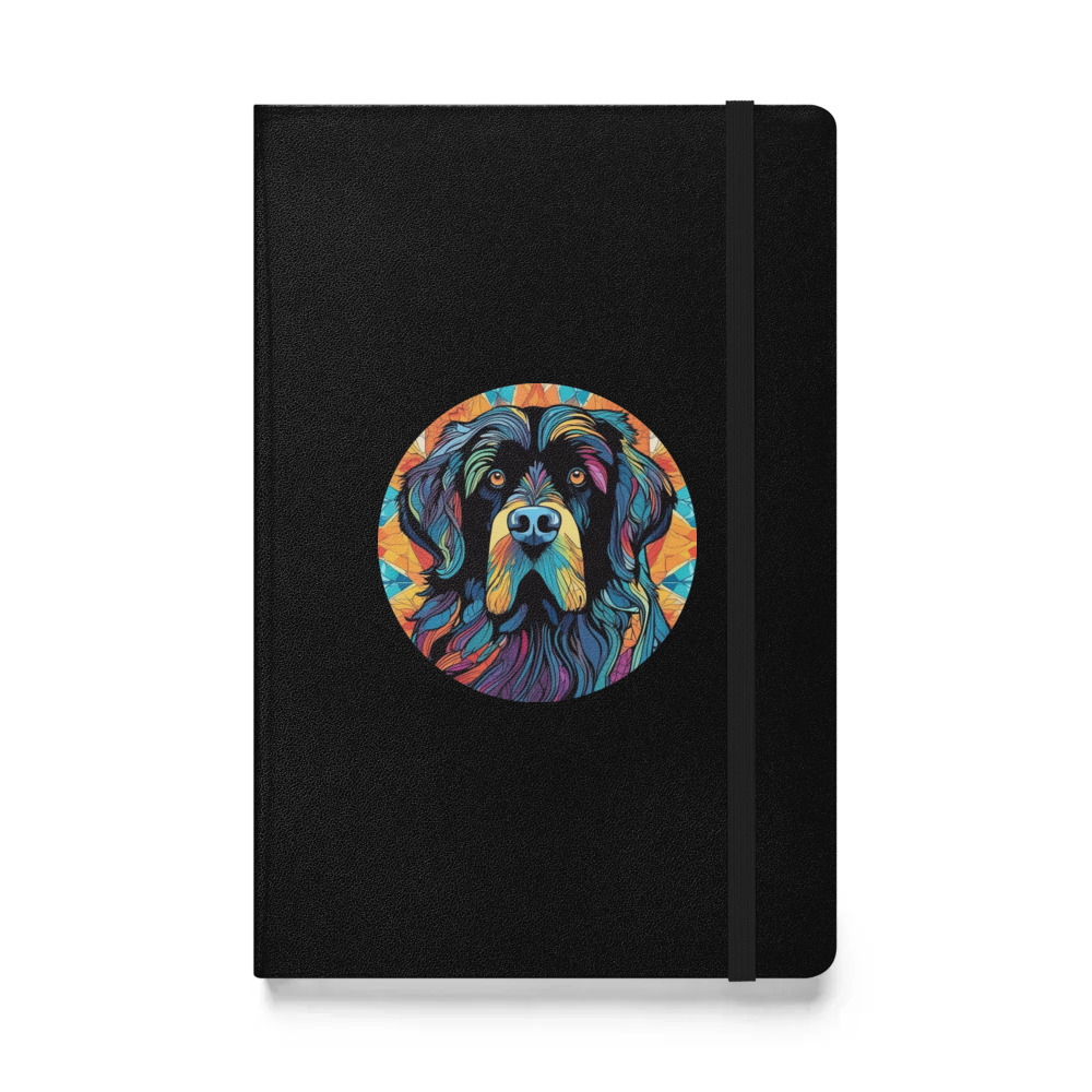 PugMug Custom Newfoundland Hardcover Bound Notebook