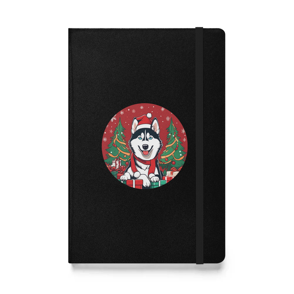 PugMug Custom Siberian Husky Hardcover Bound Notebook