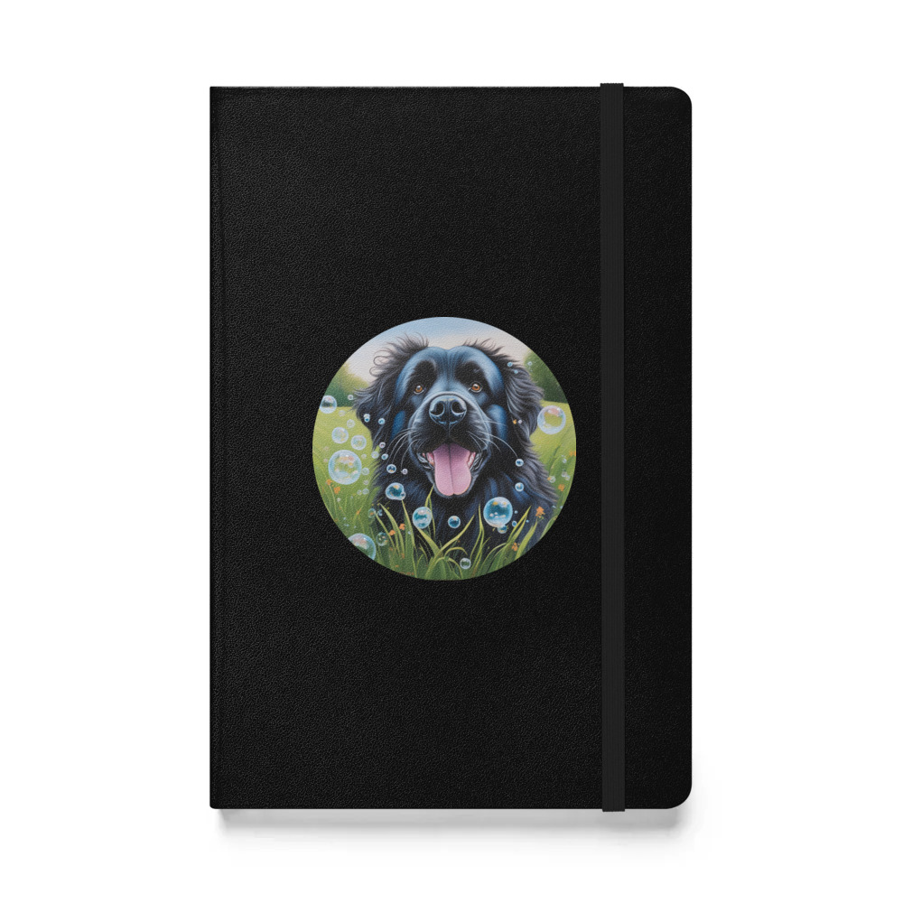 PugMug Custom Newfoundland Hardcover Bound Notebook