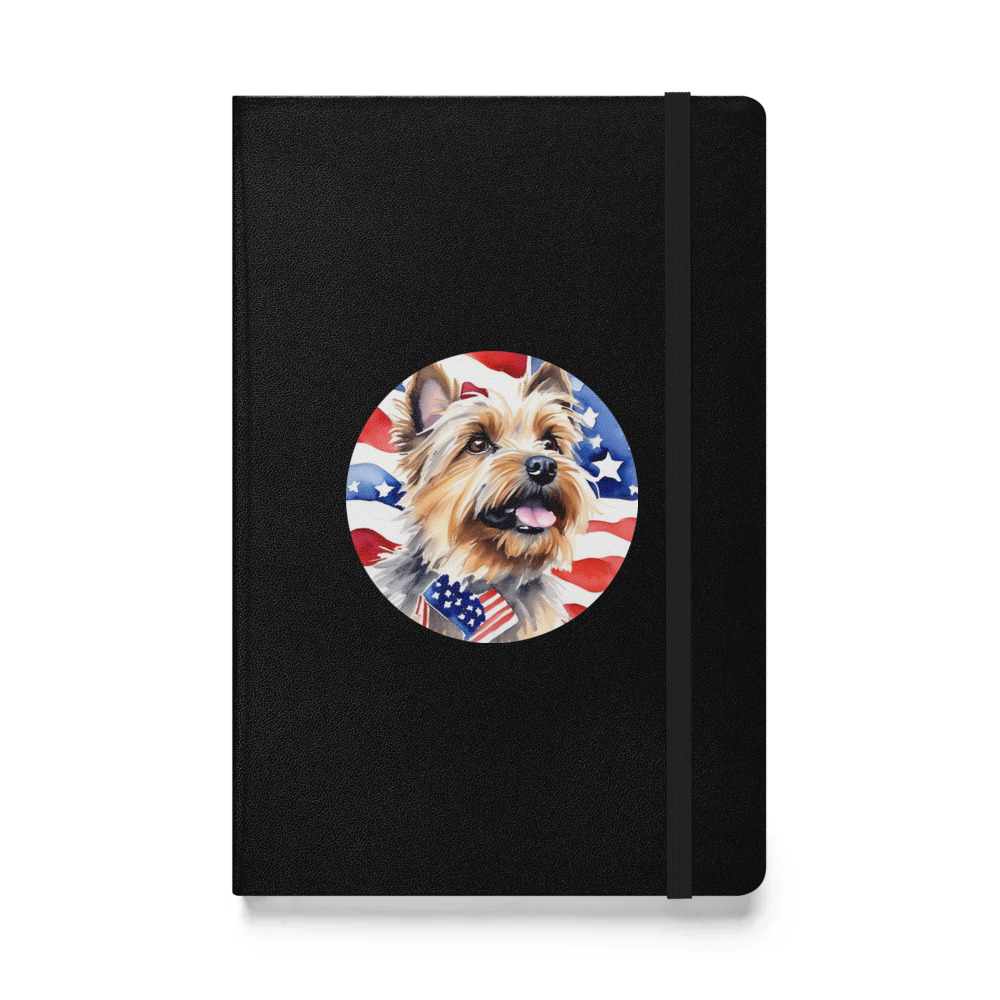 PugMug Custom Cairn Terrier Hardcover Bound Notebook